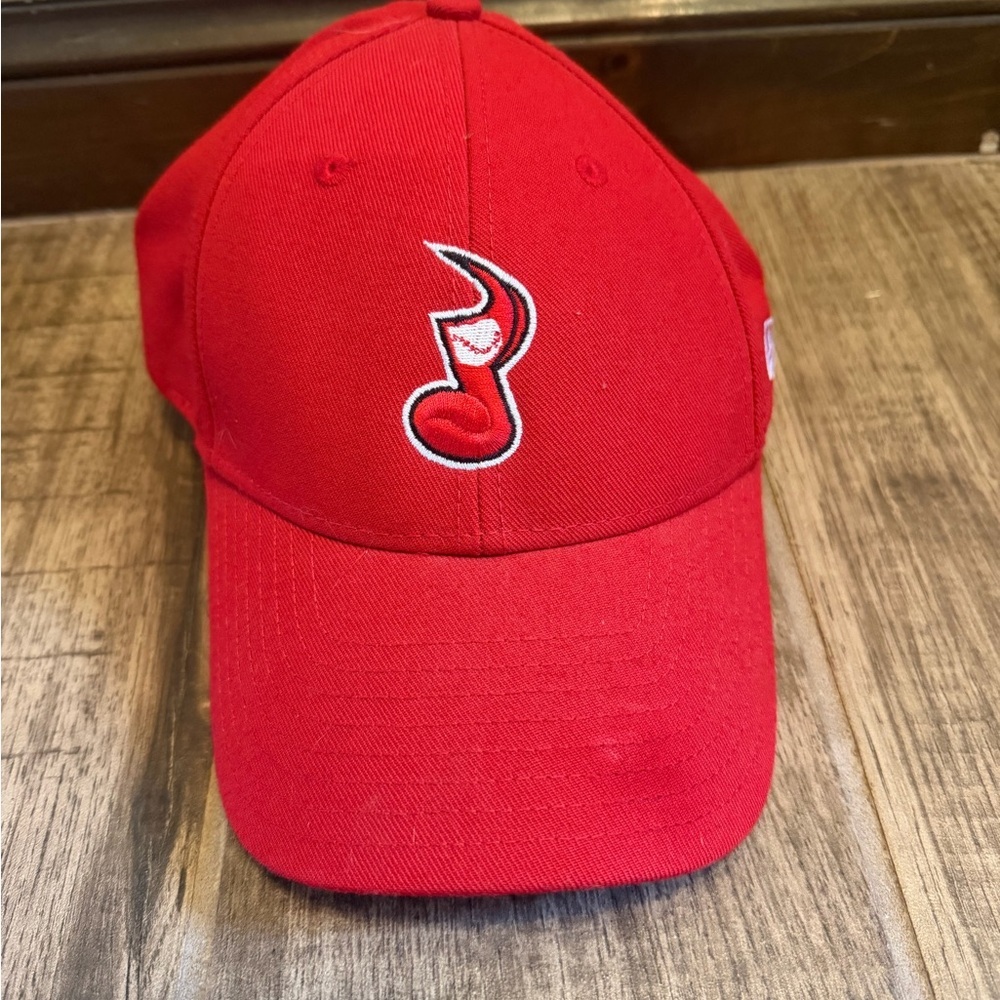 Trucker Baseball Hat Red Nashville Sounds Minor League Baseball New Era Fits